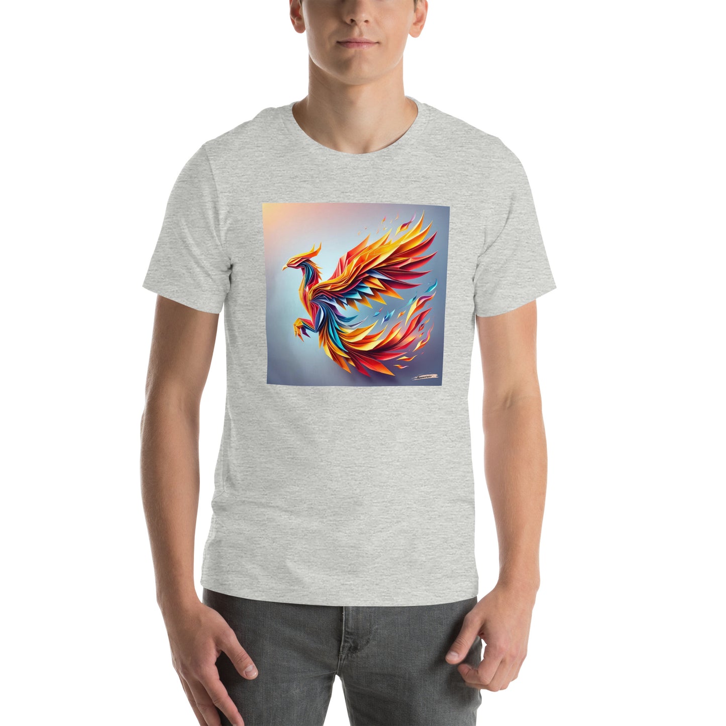 Unisex t-shirt Origami 1